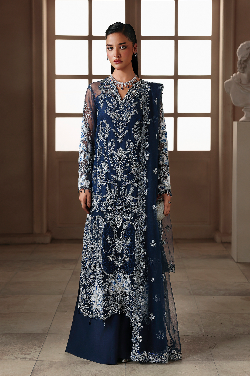 Serena Raj Bari Sage Luxury Formals 4Pc
