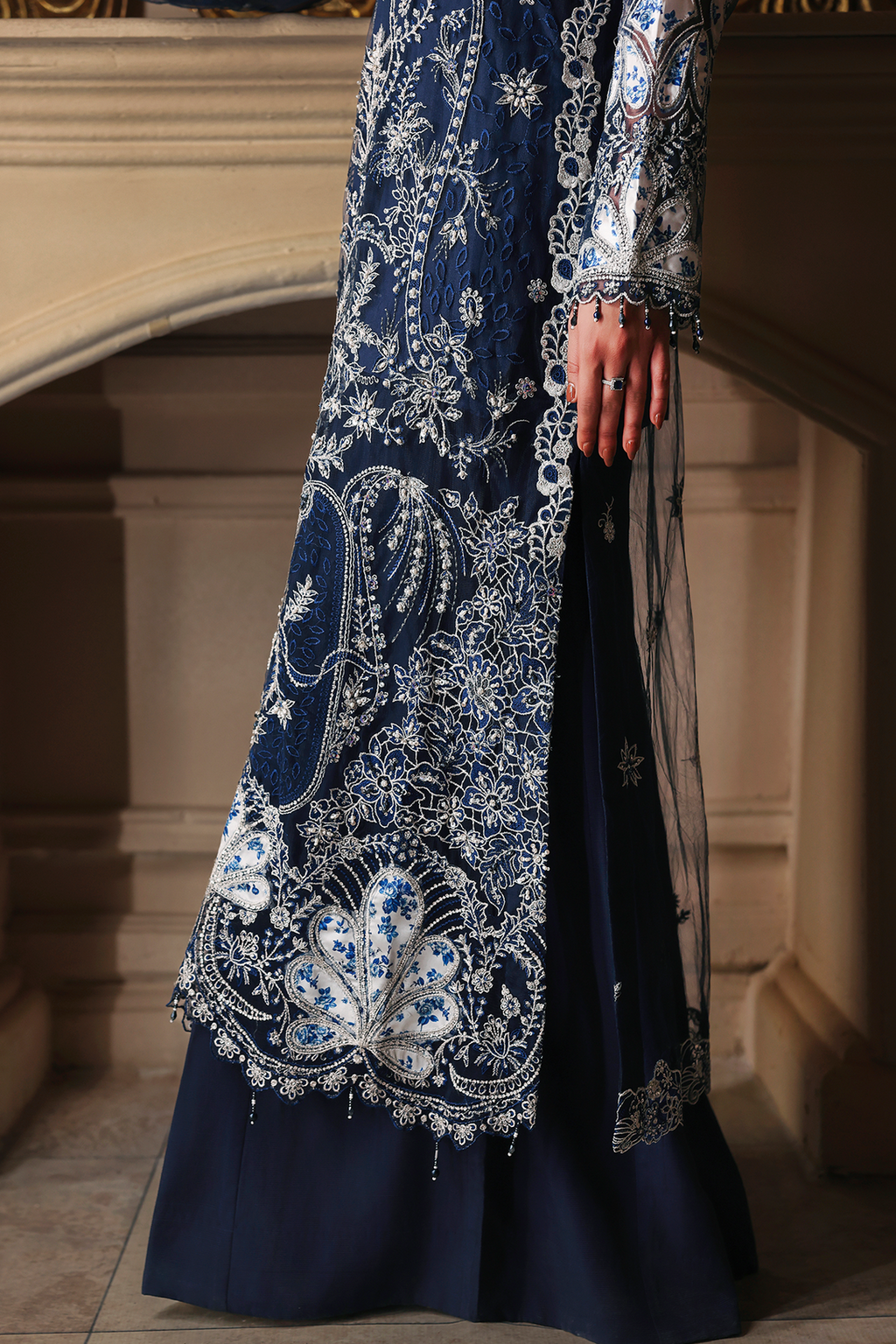 Serena Raj Bari Sage Luxury Formals 4Pc