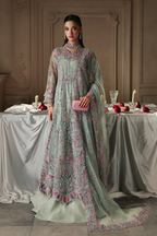 Shizelle Raj Bari Sage Luxury Formals 4Pc