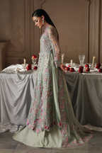 Shizelle Raj Bari Sage Luxury Formals 4Pc