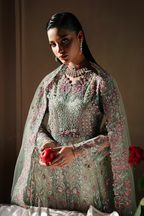 Shizelle Raj Bari Sage Luxury Formals 4Pc