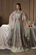 Shizelle Raj Bari Sage Luxury Formals 4Pc