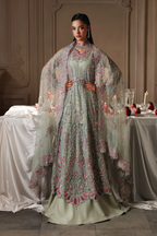 Shizelle Raj Bari Sage Luxury Formals 4Pc