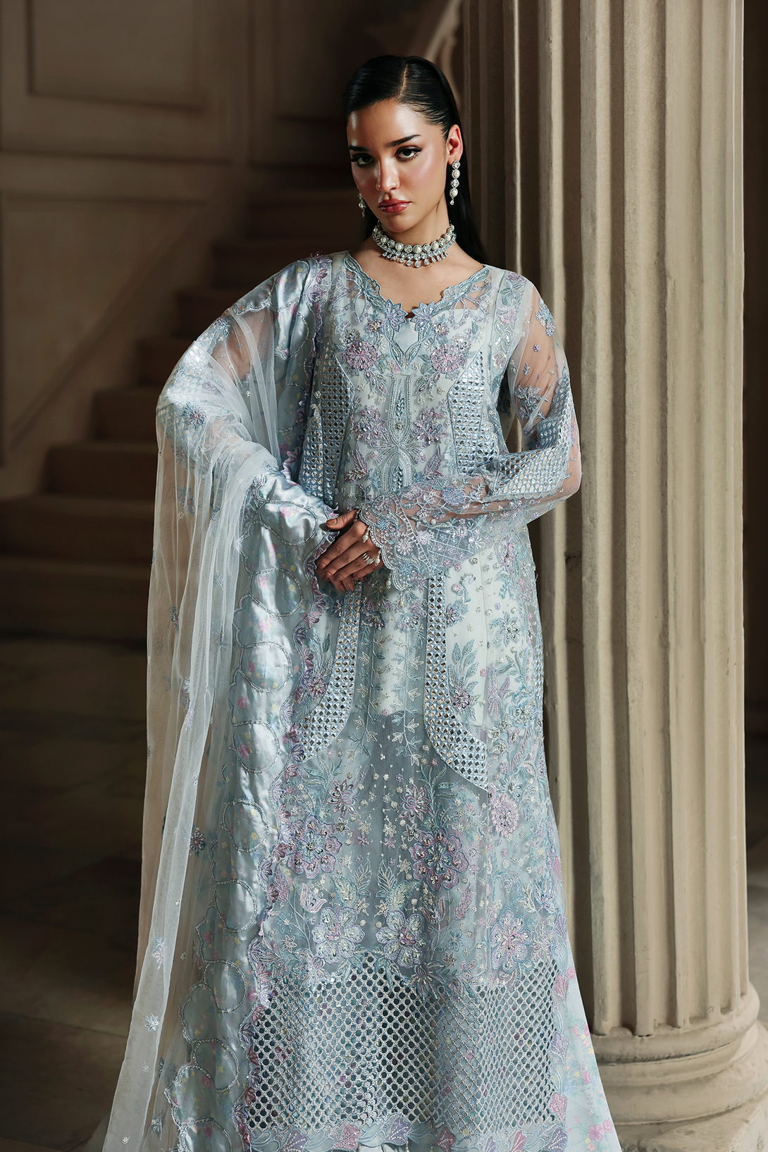 Margot Raj Bari Sage Luxury Formals 4Pc