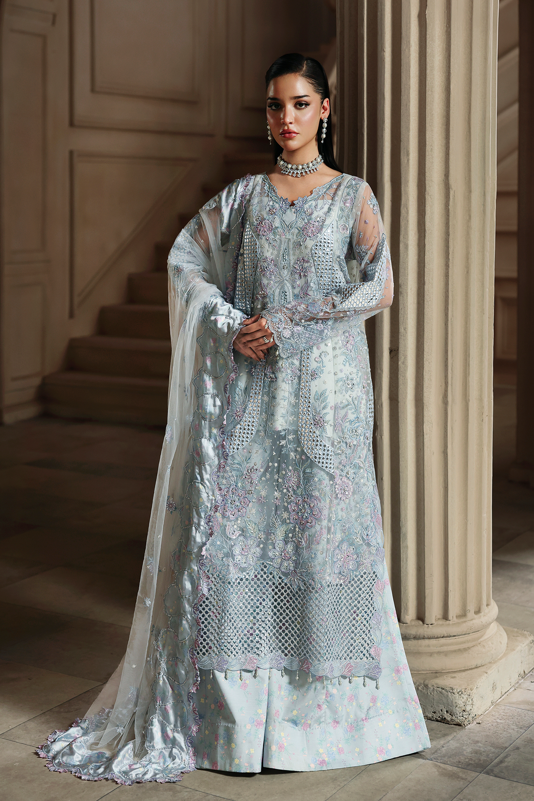 Margot Raj Bari Sage Luxury Formals 4Pc