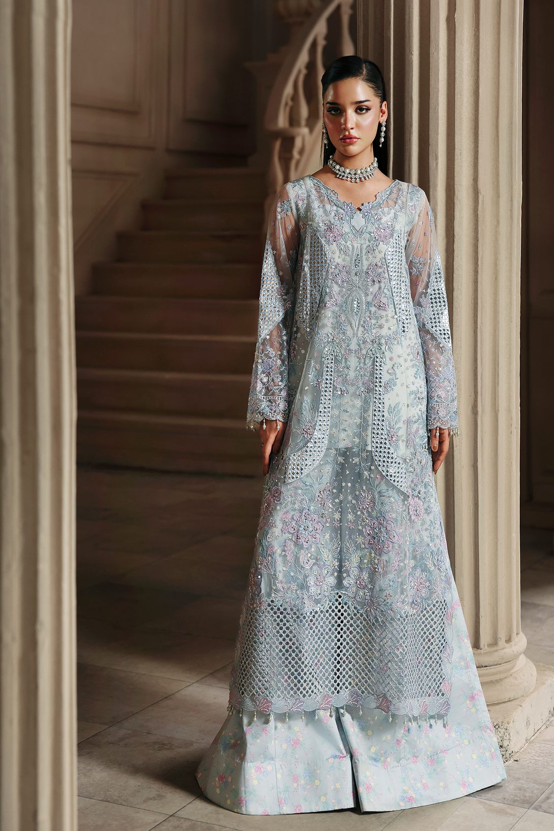 Margot Raj Bari Sage Luxury Formals 4Pc