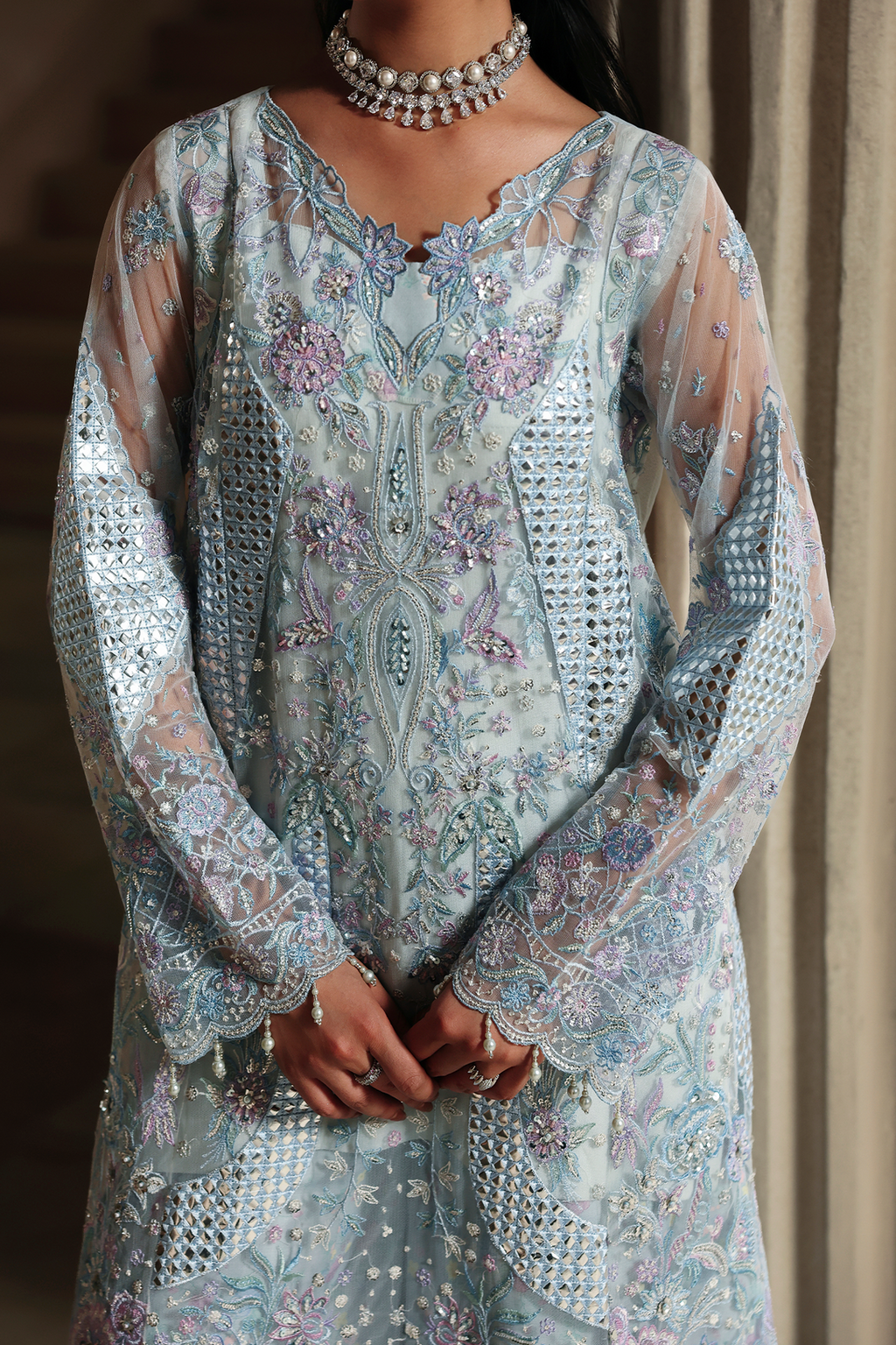 Margot Raj Bari Sage Luxury Formals 4Pc