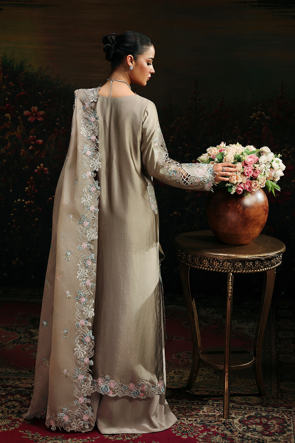 Isla Raj Bari Sage Luxury Formals 4Pc