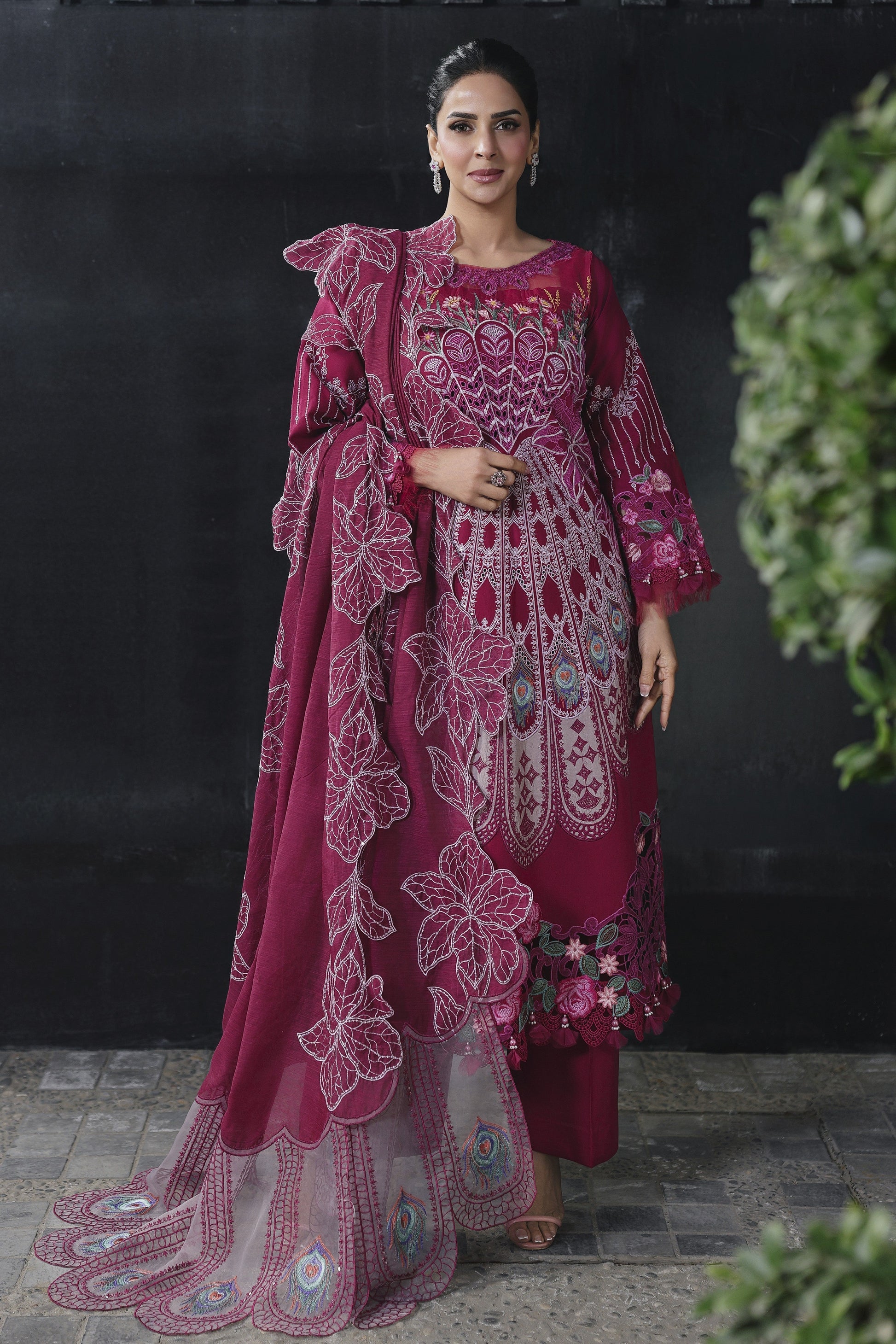 Muzammil Center MN-07 Parishay Monaco 3 Piece Lawn Suit