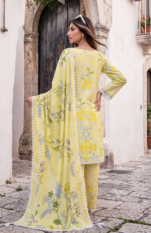 Coco Cords Printed 3 Piece CC-5-26-01 Unstitched image 2