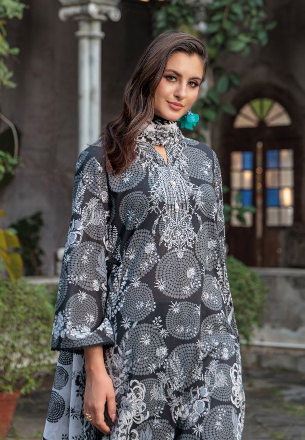 GulAhmed Luxe Petals Printed Lawn Suit