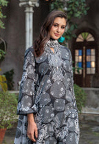GulAhmed Luxe Petals Printed Lawn Suit