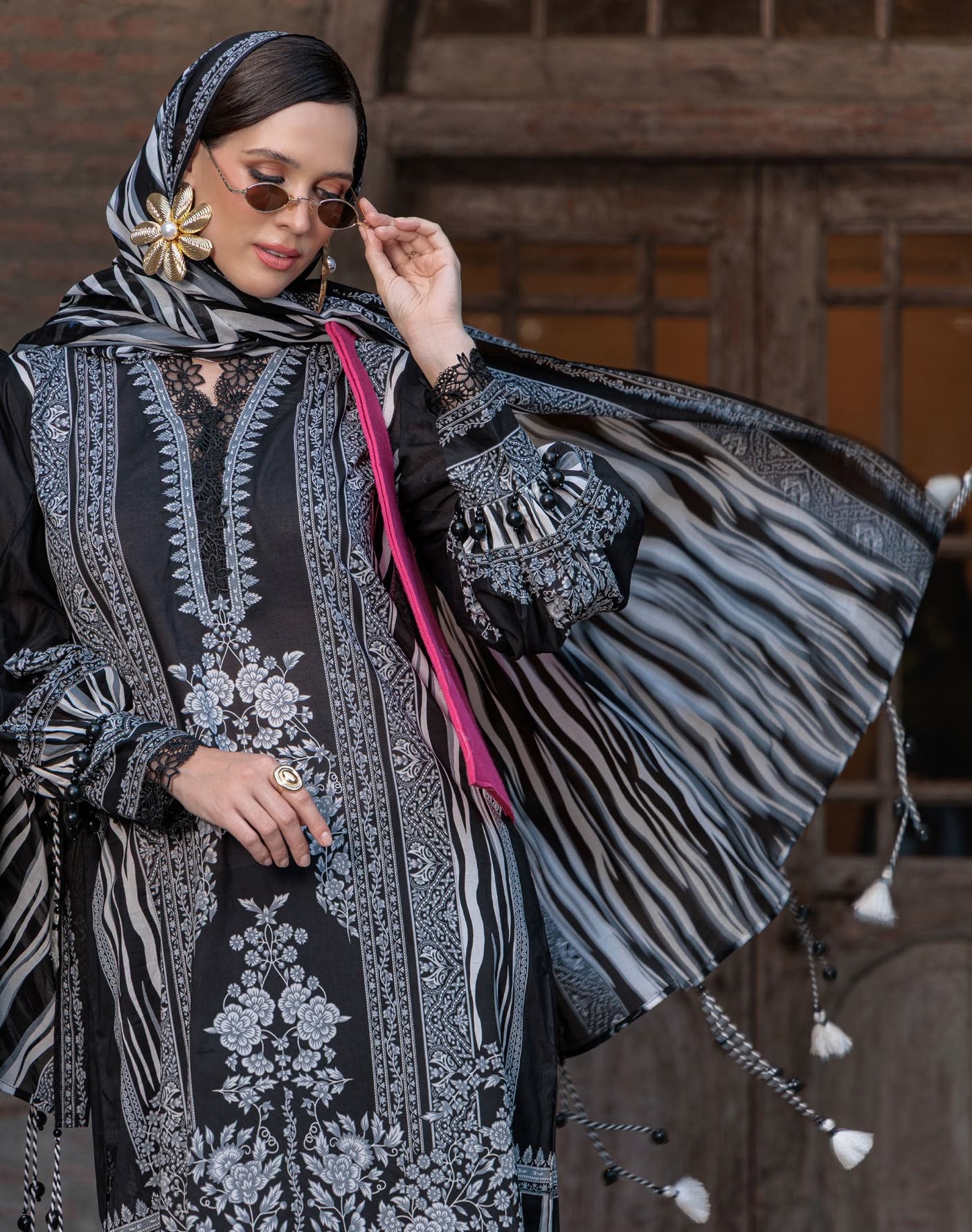 GulAhmed Pastel Charm Printed Lawn Suit