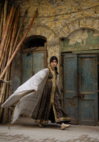 GulAhmed Chunri Embroidered Lawn 3 Piece Suit