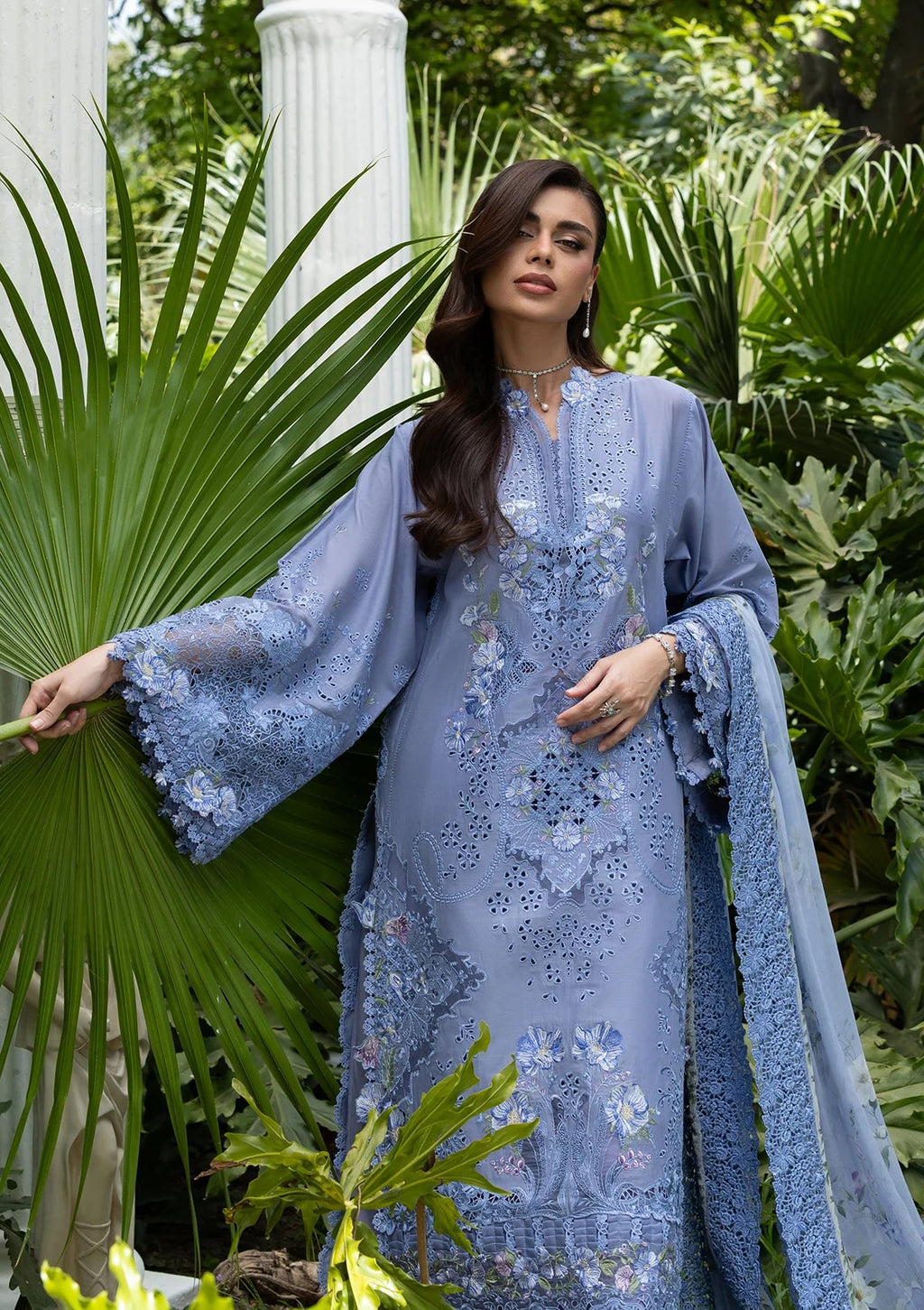 Elaf Luxury Lawn Vol II '26 – Lavender Luxe – Unstitched 3 Piece
