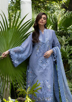 Elaf Luxury Lawn Vol II '26 – Lavender Luxe – Unstitched 3 Piece