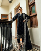 GulAhmed Elegant Drift Embroidered Lawn Suit