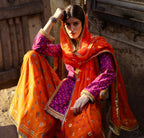 GulAhmed Chunri Luxury Chiffon 3 Piece Suit