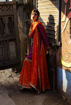 GulAhmed Chunri Luxury Chiffon 3 Piece Suit