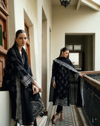 GulAhmed Elegant Drift Embroidered Lawn Suit