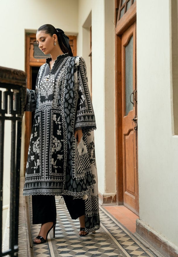 GulAhmed Soft Serenity Printed Lawn Suit
