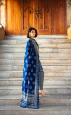 GulAhmed Chunri Printed Lawn 3 Piece Suit
