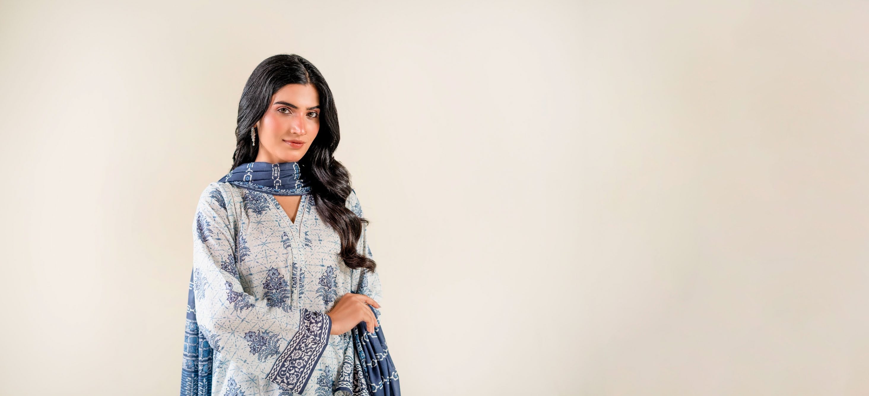 3-piece printed │Noor-e-Subah KHAS Lawn Suit