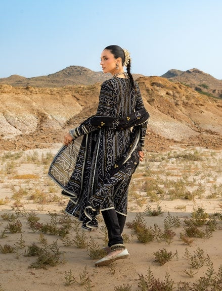 GulAhmed Chunri Printed Lawn 3 Piece Suit
