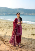 GulAhmed Chunri Printed Lawn 3 Piece Suit