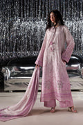 Cherie Luxe Silk 26 - Unstitched - Blush Pink