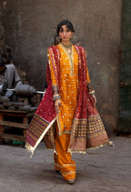 GulAhmed Chunri Luxury Chiffon 3 Piece Suit