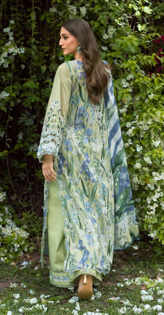 Elaf Bridgerton Garden Affair Printed Lawn 3 Piece Suit