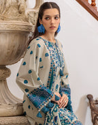 GulAhmed Bloom Whisper Printed Lawn Suit