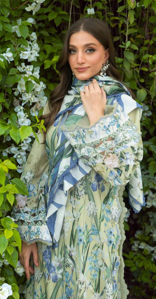 Elaf Bridgerton Garden Affair Printed Lawn 3 Piece Suit