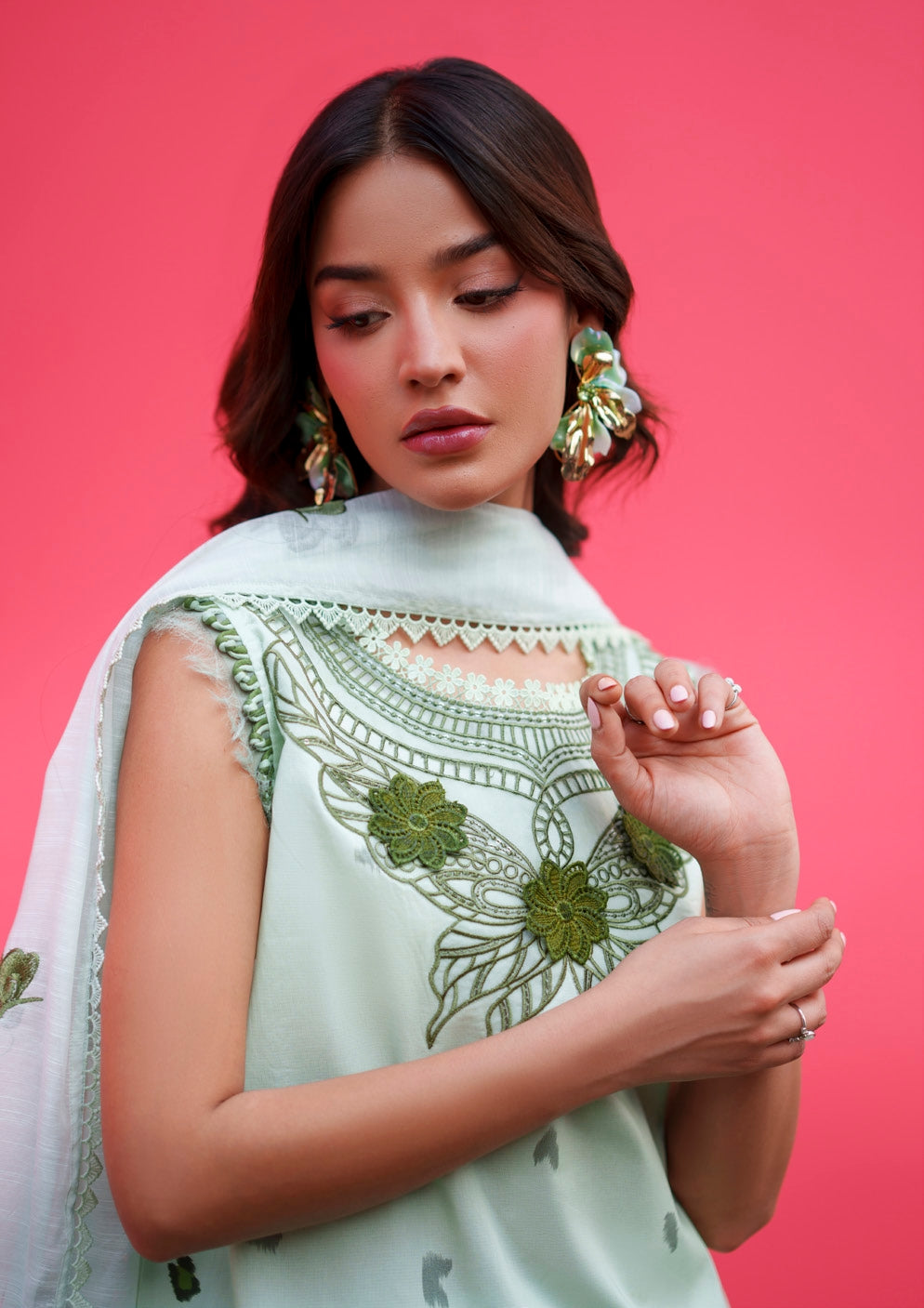 Parishay Azmir Printed Lawn 3 Piece Suit