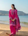GulAhmed Chunri Printed Lawn 3 Piece Suit
