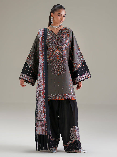 Bin Ilyas Amour Luxury Lawn '26 – 182-A – Unstitched 3 Piece