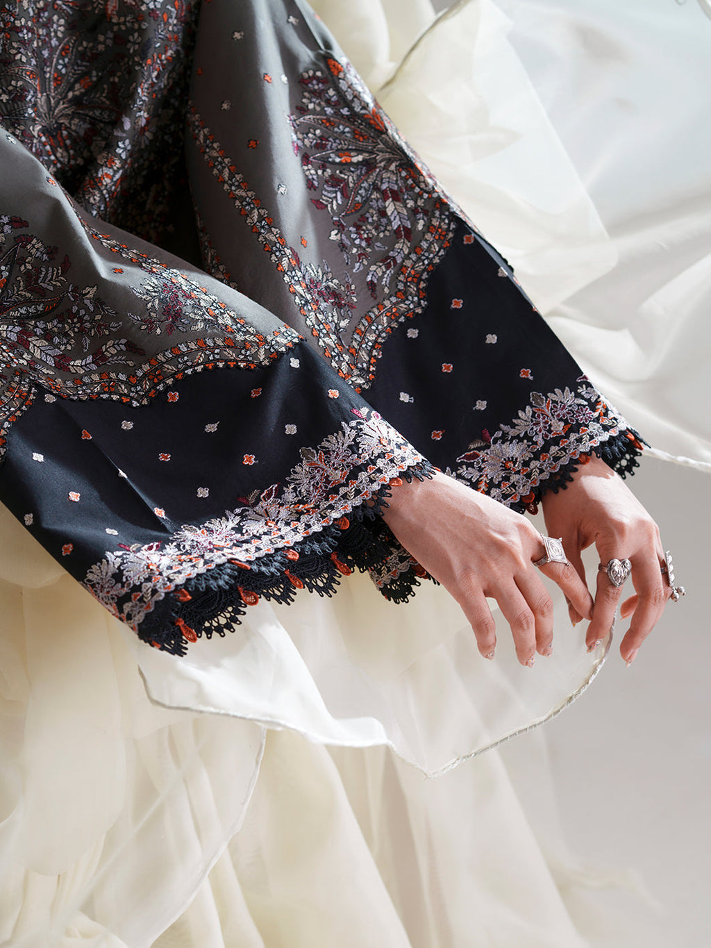 Bin Ilyas Amour Luxury Lawn '26 – 182-A – Unstitched 3 Piece