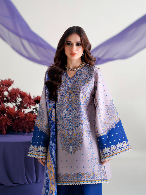 Bin Ilyas Amour Luxury Lawn '26 – 182-B – Unstitched 3 Piece