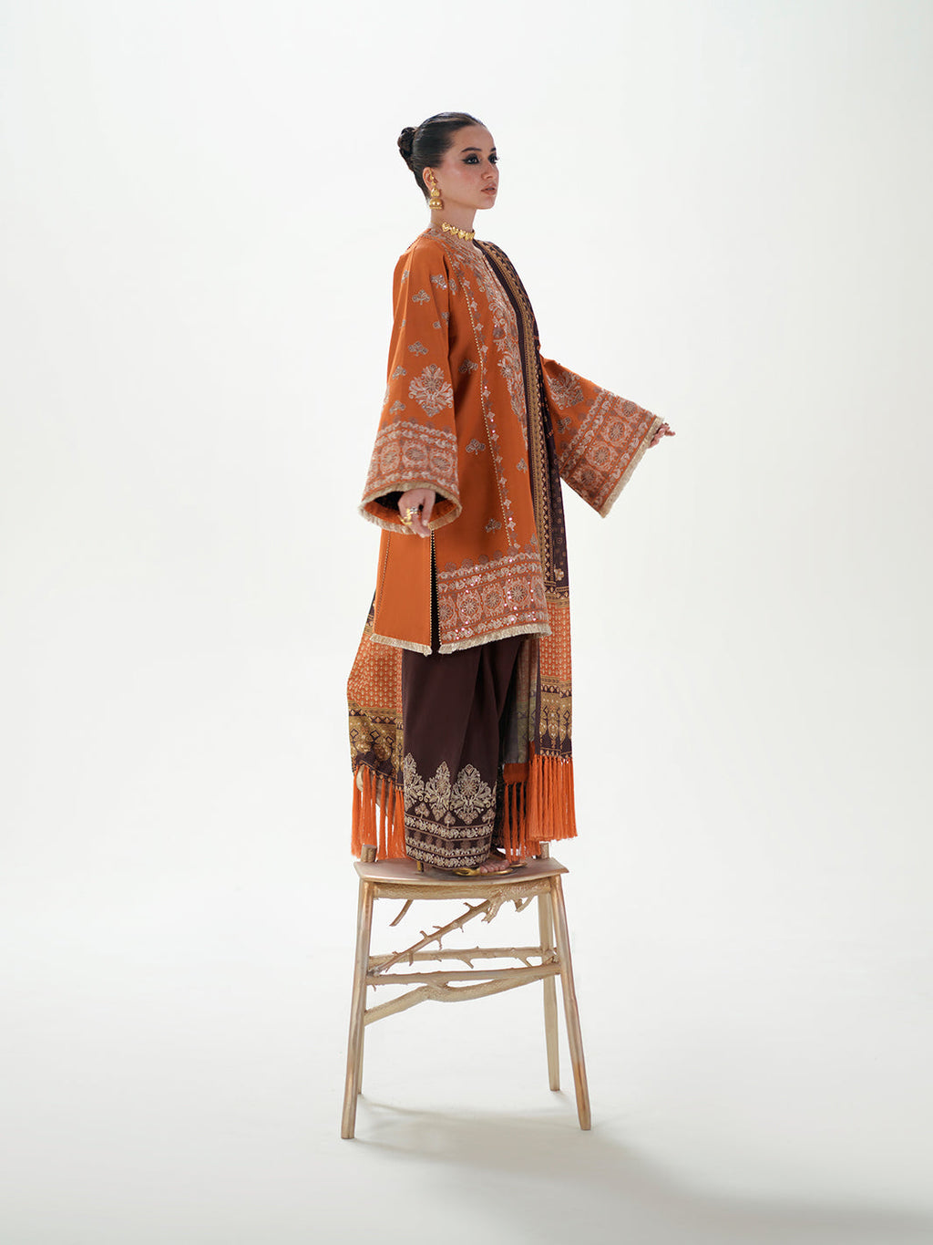 Bin Ilyas Amour Luxury Lawn '26 – 183-A – Unstitched 3 Piece