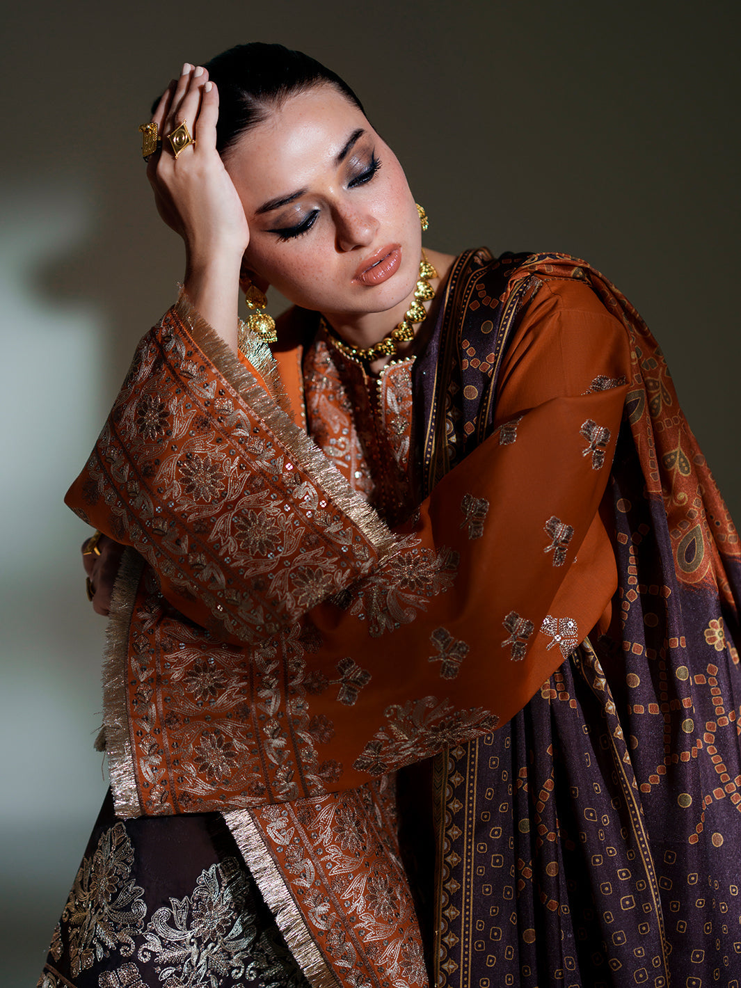 Bin Ilyas Amour Luxury Lawn '26 – 183-A – Unstitched 3 Piece