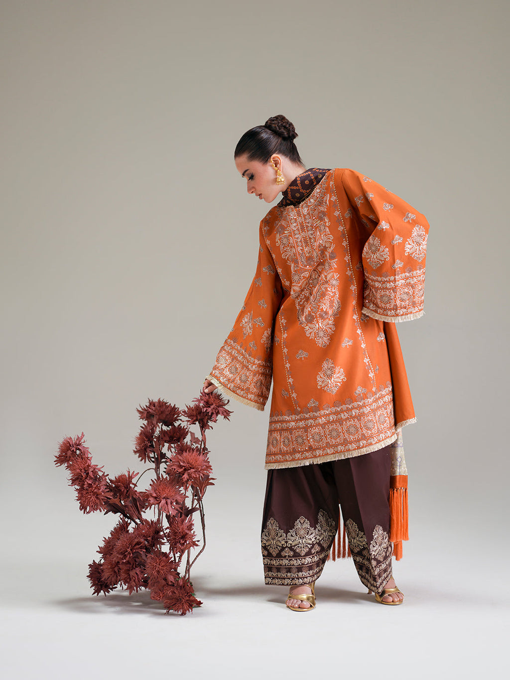Bin Ilyas Amour Luxury Lawn '26 – 183-A – Unstitched 3 Piece