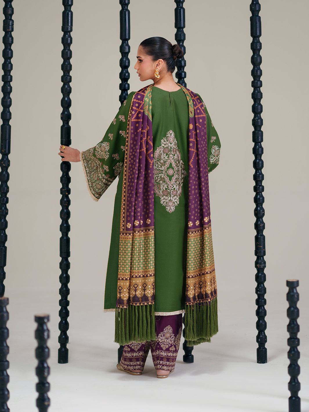Bin Ilyas Amour Luxury Lawn '26 – 183-B – Unstitched 3 Piece