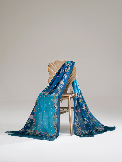 Bin Ilyas Amour Luxury Lawn '26 – 184-A – Unstitched 3 Piece