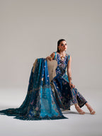 Bin Ilyas Amour Luxury Lawn '26 – 184-A – Unstitched 3 Piece