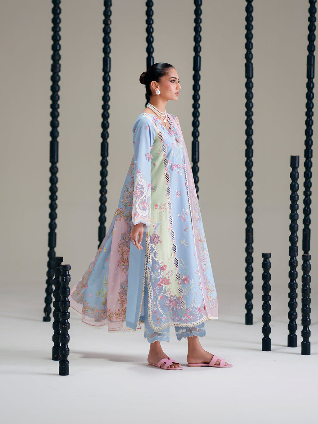 Bin Ilyas Amour Luxury Lawn '26 – 184-B – Unstitched 3 Piece
