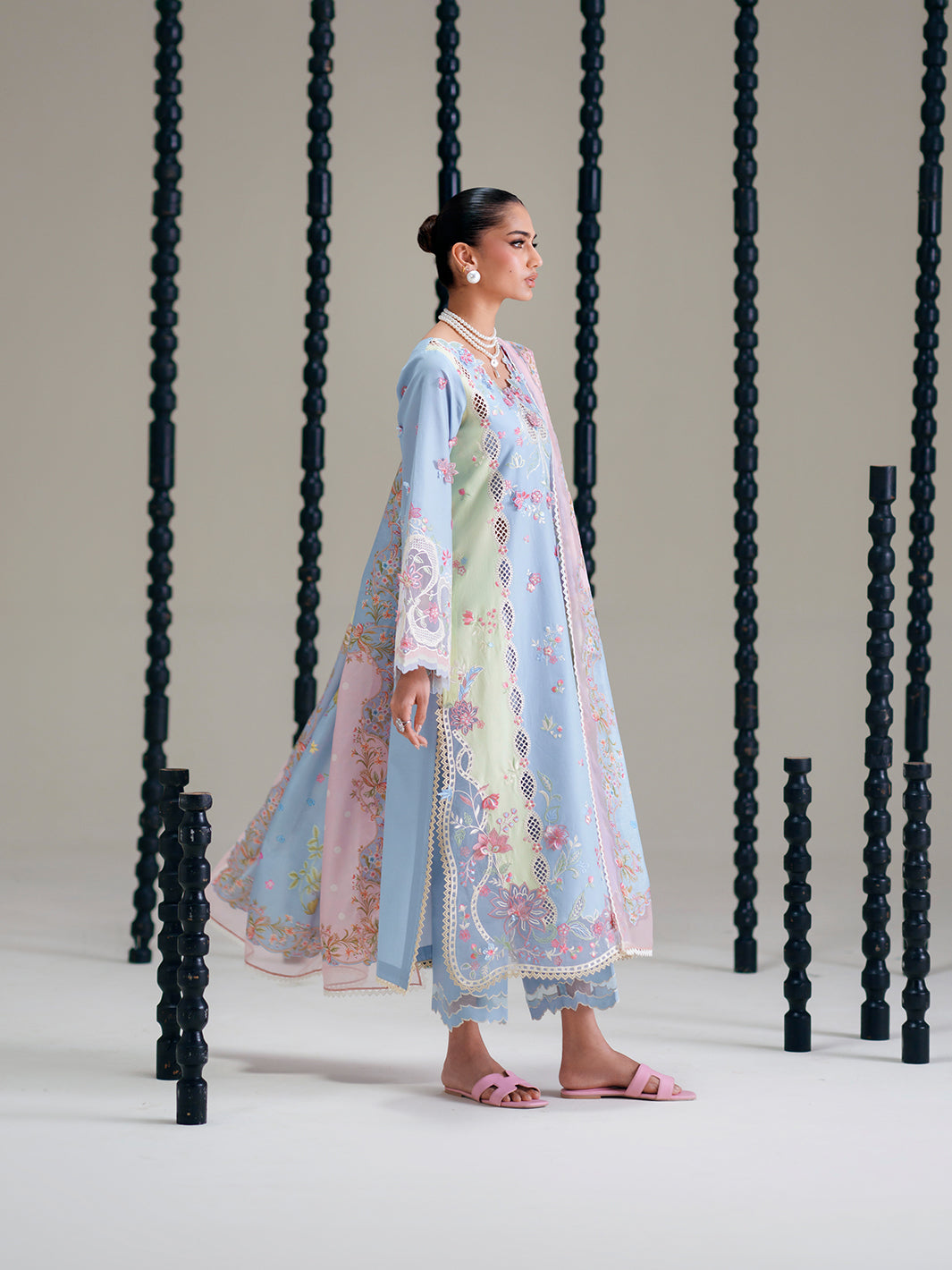 Bin Ilyas Amour Luxury Lawn '26 – 184-B – Unstitched 3 Piece