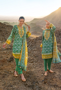 GulAhmed Chunri Lacquer Printed Lawn 3 Piece Suit