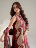 Bin Ilyas Amour Luxury Lawn '26 – 185-A – Unstitched 3 Piece