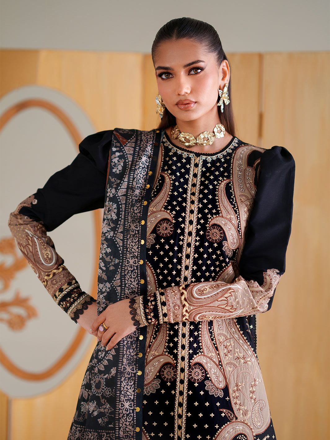 Bin Ilyas Amour Luxury Lawn '26 – 185-B – Unstitched 3 Piece